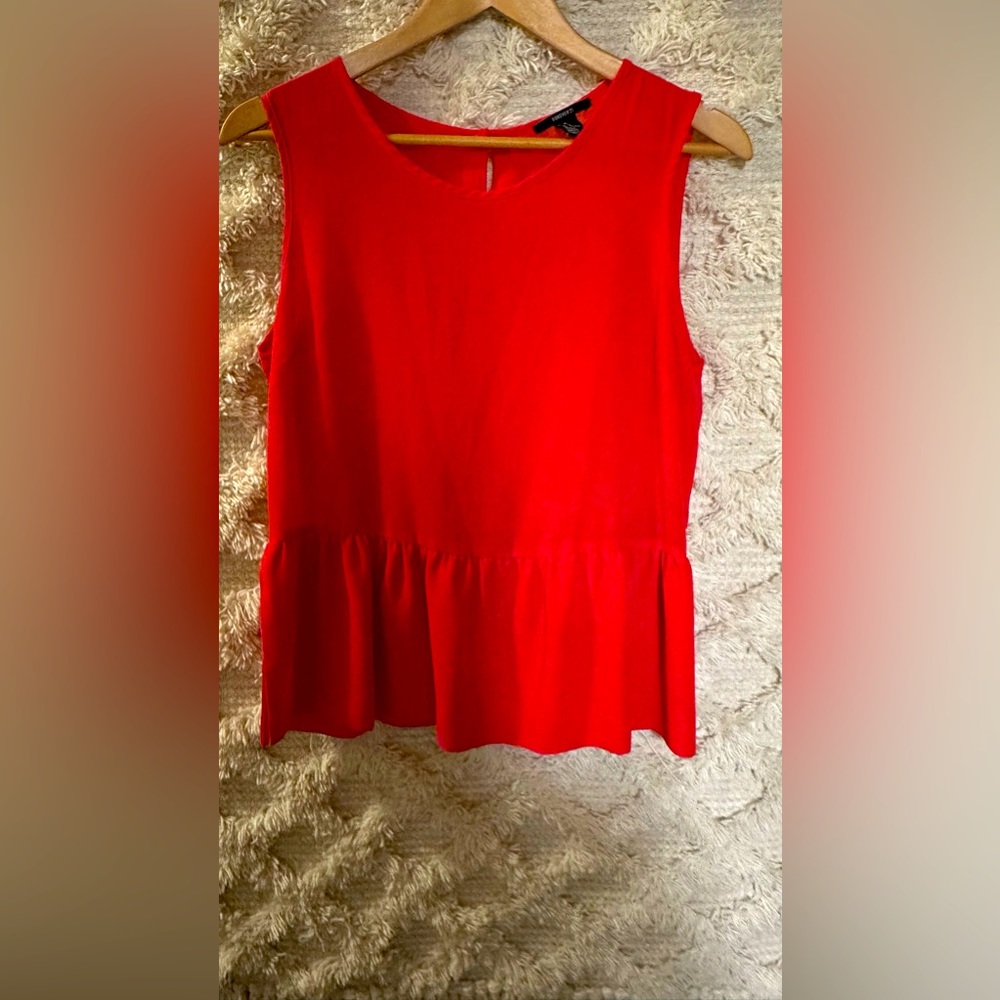 Flowy sheer tank!